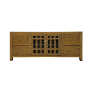 TV CONSOLE LATTICE 1.6M LIGHT WOOD MQZ-28