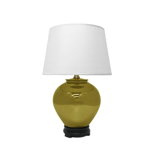 LAMP WINE JAR H25CM GOLD
